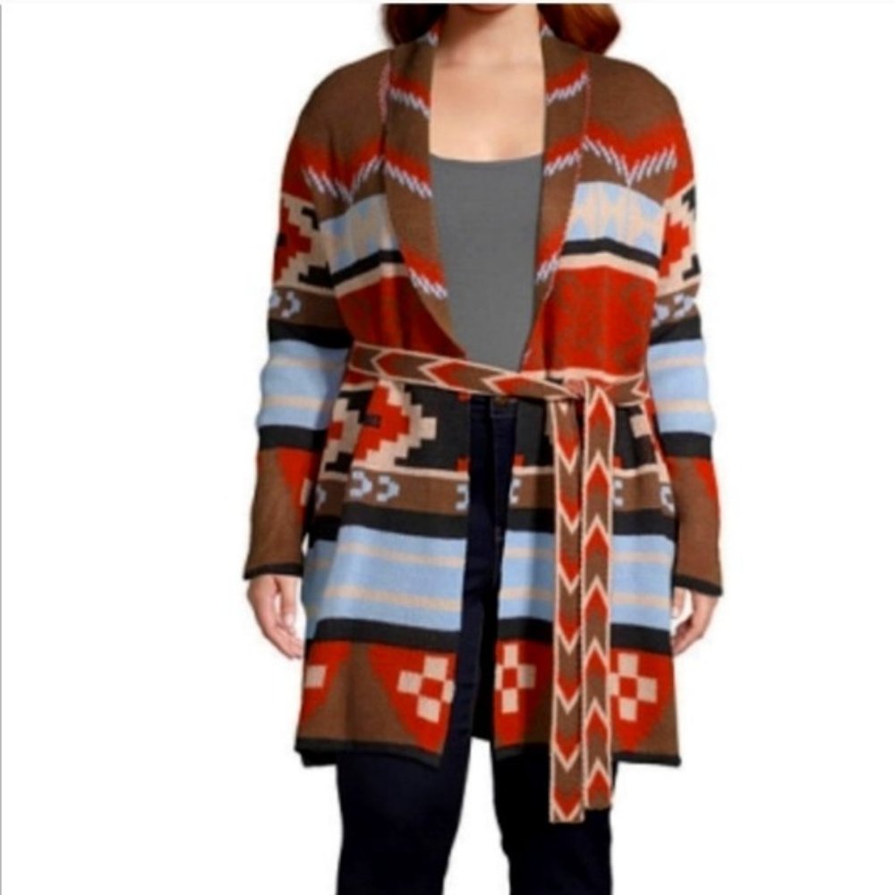ANA Southwest print cardigan